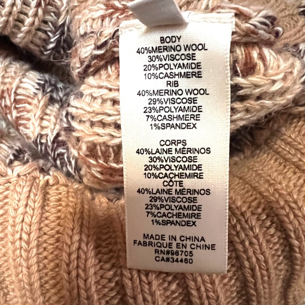 Rebecca Taylor 🥰NWOT Cashmere Wool Sweater Cardigan Jacquard Crop Small Checker - Picture 15 of 16